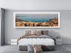 Panoramic Israeli Holy Land Tiberias Lake Sunset — Kinneret Sea of Galilee from the Arbel Mount