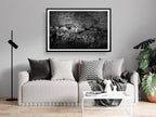 Back and White Kotel Stone Wall Art with a Prayer Note