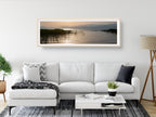 Panoramic Israeli Holy Land Tiberias Lake Sunrise — Kinneret Sea of Galilee