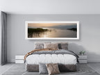 Panoramic Israeli Holy Land Tiberias Lake Sunrise — Kinneret Sea of Galilee