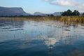 Israeli Holy Land Tiberias Lake — Sea of Galilee — the Kinneret with the Arbel Mount