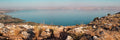 Panoramic Israeli Holy Land Tiberias Lake Sunset — Kinneret Sea of Galilee from the Arbel Mount