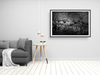 Back and White Kotel Stone Wall Art with a Prayer Note