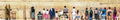 Panoramic Kotel Western Wall Print: Israeli IDF Tsahal Soldiers Women Praying