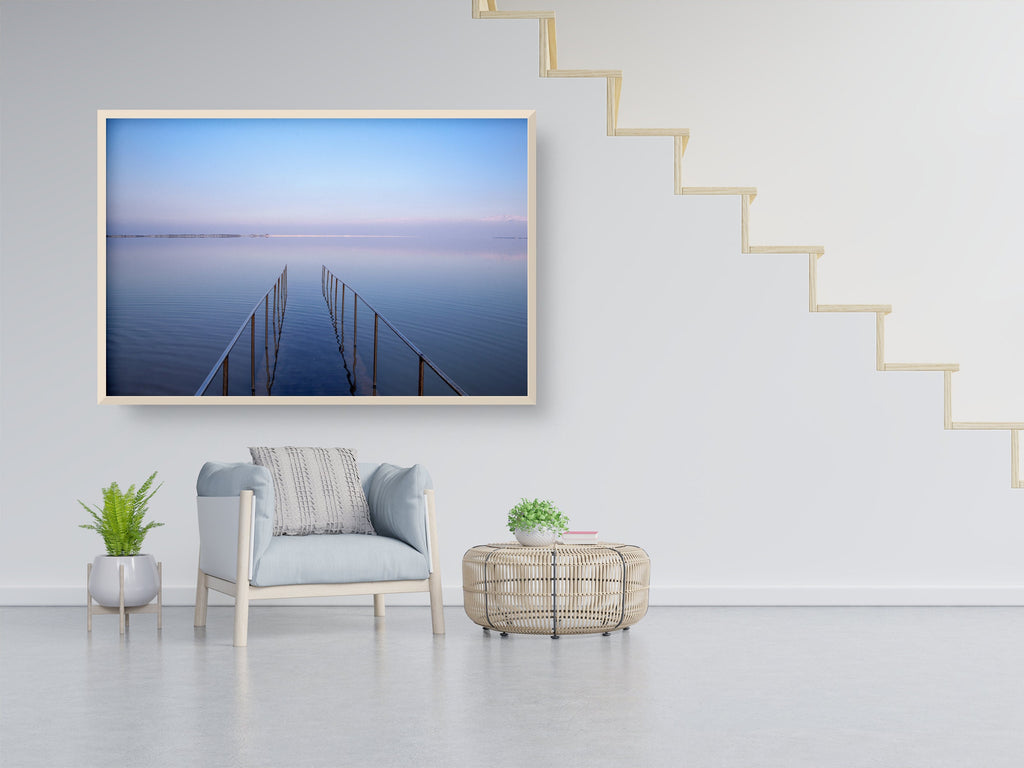 Israeli Dead Sea Seascape Sunset — Holy Land Scenery