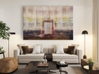 Jewish Old Bible Torah Scroll Opened Painting