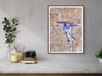 Kotel Western Wall Jerusalem Stone Print: Prayer Notes Lamed Hebrew Letter