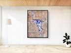 Kotel Western Wall Jerusalem Stone Print: Prayer Notes Lamed Hebrew Letter