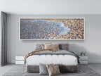 Panoramic Israeli Holy Land Beach and Shells — Coastal Mediterranean Sea Photography