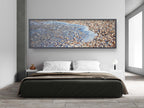 Panoramic Israeli Holy Land Beach and Shells — Coastal Mediterranean Sea Photography
