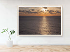 Holy Land Israeli Seascape Sunset — The Northernnost Point of Israel, Rosh Hanikra