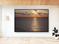 Holy Land Israeli Seascape Sunset — The Northernnost Point of Israel, Rosh Hanikra