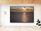 Holy Land Israeli Seascape Sunset — The Northernnost Point of Israel, Rosh Hanikra