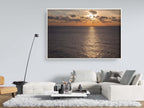 Holy Land Israeli Seascape Sunset — The Northernnost Point of Israel, Rosh Hanikra