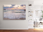 Israeli Holy Land Sunset Beach — Seascape Beach and Waves Photography