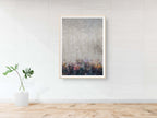 Jewish Kotel Wall Art Abstract Painting — People Praying at the Western Wall (Kosel)