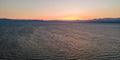 Panoramic Israeli Holy Land Kinneret Sea of Galilee — Tiberias Lake Sunset