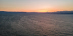 Panoramic Israeli Holy Land Kinneret Sea of Galilee — Tiberias Lake Sunset