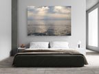 Holy Sea of Galilee Sunrise Painting — Israeli Holy Land Kinneret Tiberias Lake