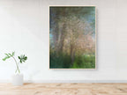 Holy Land Almond Tree Impressionist Painting — Jerusalem Almond Blossom