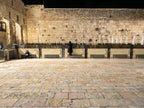 Jerusalem Kotel Western Wall by night with Jewish Orthodox