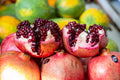 Holy Land Red Pomegranates Rimonim at the Jerusalem Market Mahane Yehuda — Kitchen