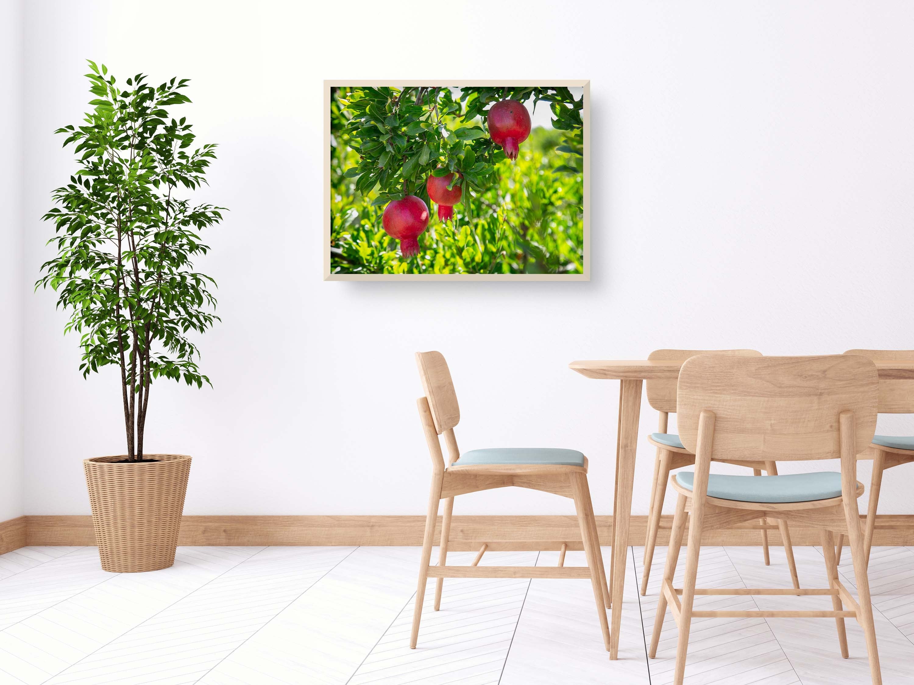 Holy Land Red Pomegranates Rimonim Tree — Kitchen