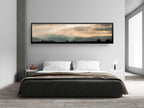 Panoramic Holy Land Mountains Sunrise Landscape Photography - Israeli Galilee Mountains