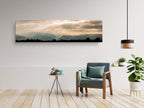 Panoramic Holy Land Mountains Sunrise Landscape Photography - Israeli Galilee Mountains