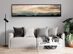 Panoramic Holy Land Mountains Sunrise Landscape Photography - Israeli Galilee Mountains