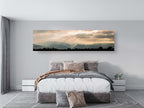 Panoramic Holy Land Mountains Sunrise Landscape Photography - Israeli Galilee Mountains