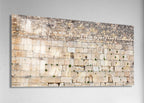Extra Large Panoramic Kotel Western Wall with Green Vegetation