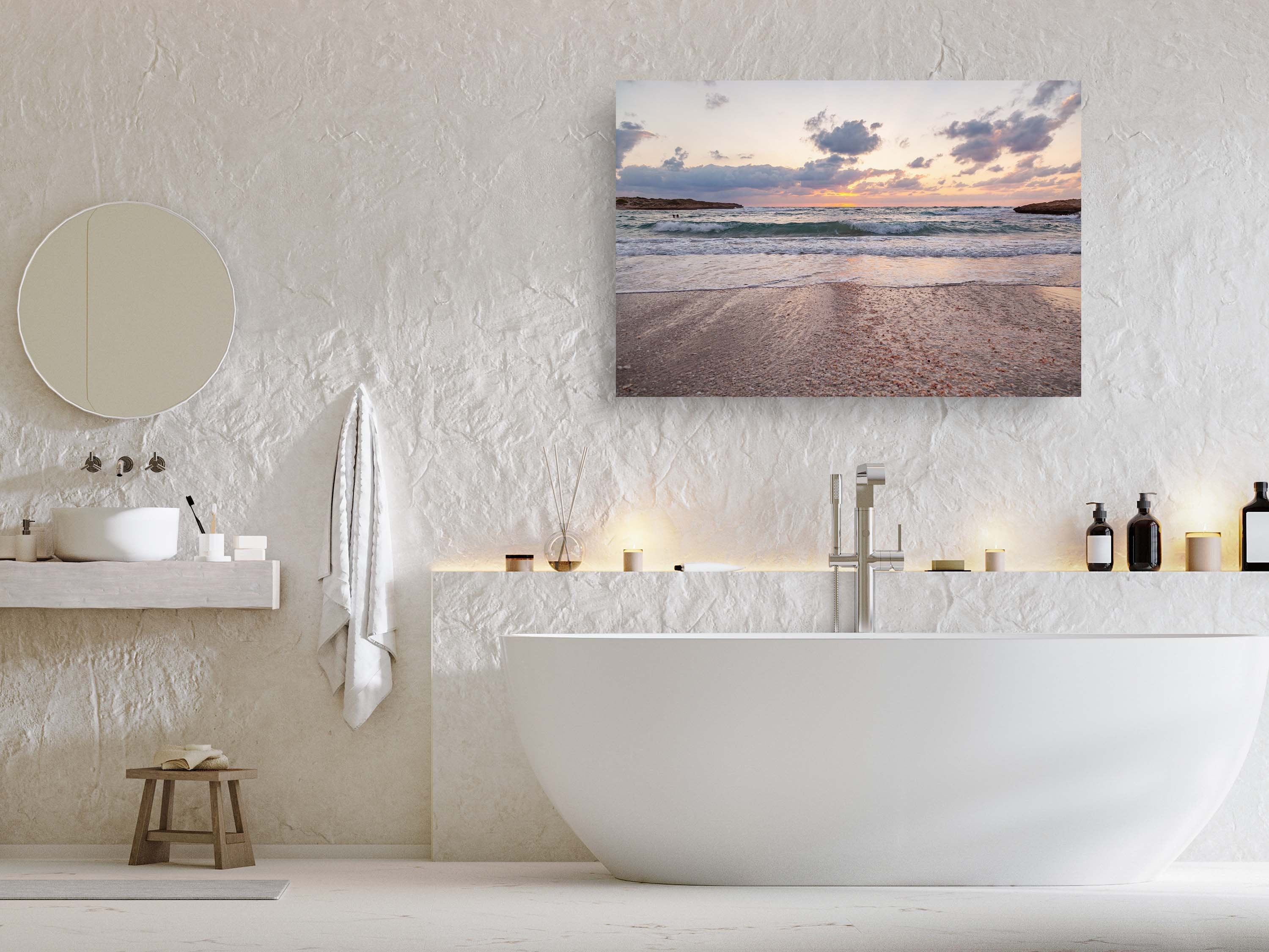 Israel Holy Land Seascape Sunset Beach Photography