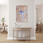 Kotel Western Wall Jerusalem Stone Print: Prayer Notes Lamed Hebrew Letter