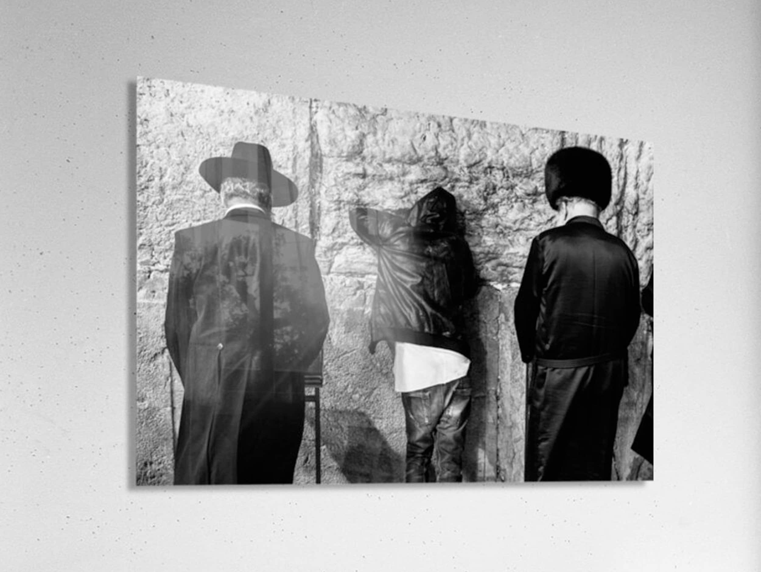 Black and White Jewish Kotel — Three Different Prayers at the Western Wall During the Selichot