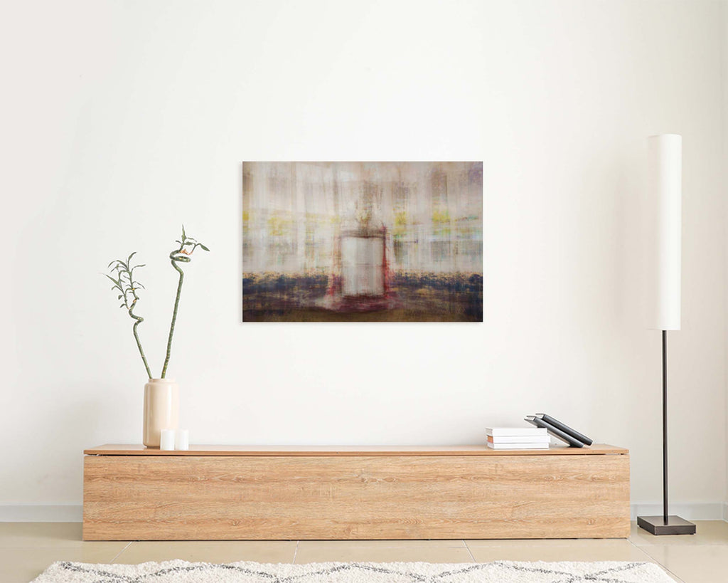 Jewish Old Bible Torah Scroll Opened Painting