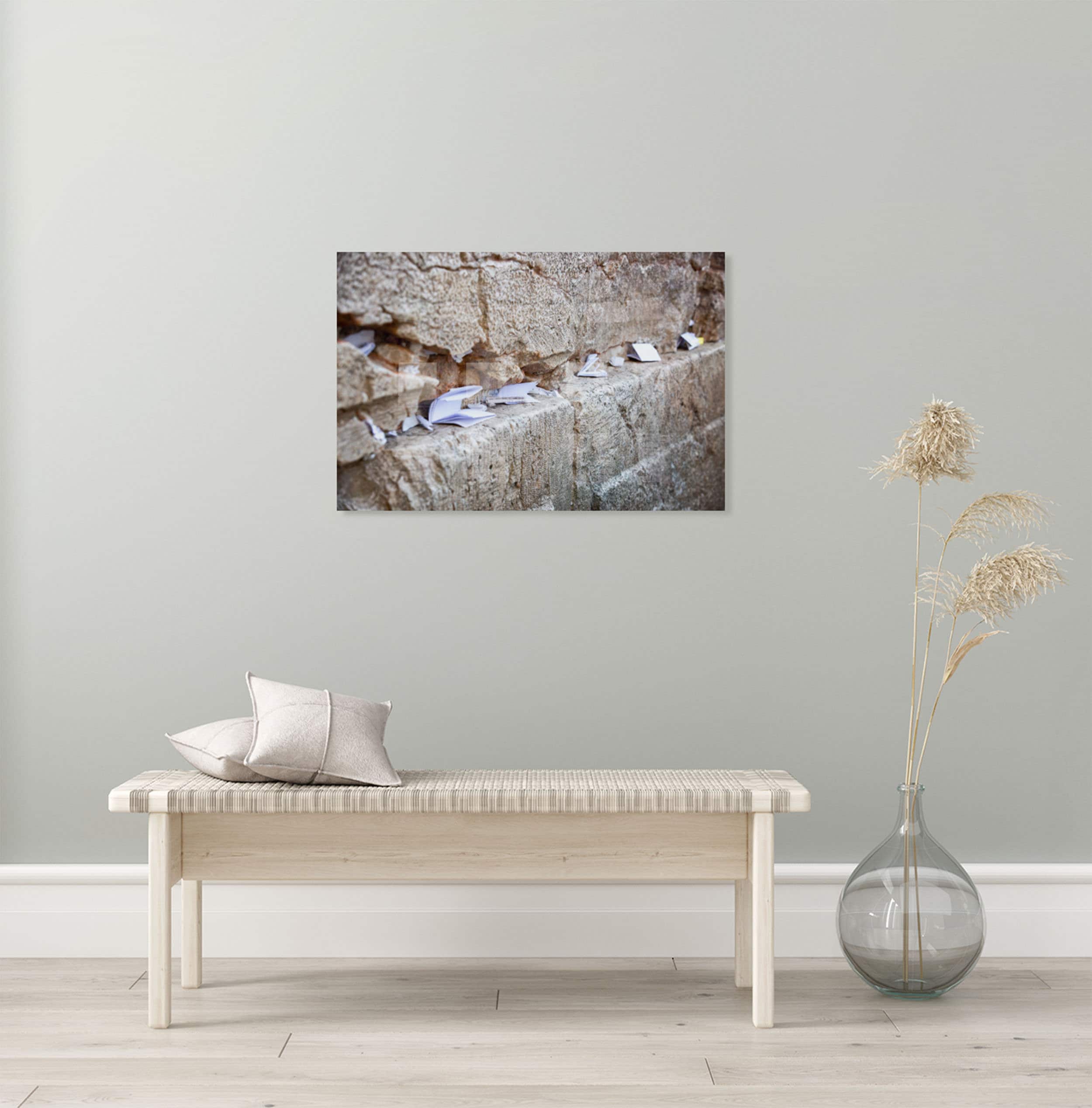 Praying Paper Notes in the Kotel Western Wall — Jerusalem Jewish Stones