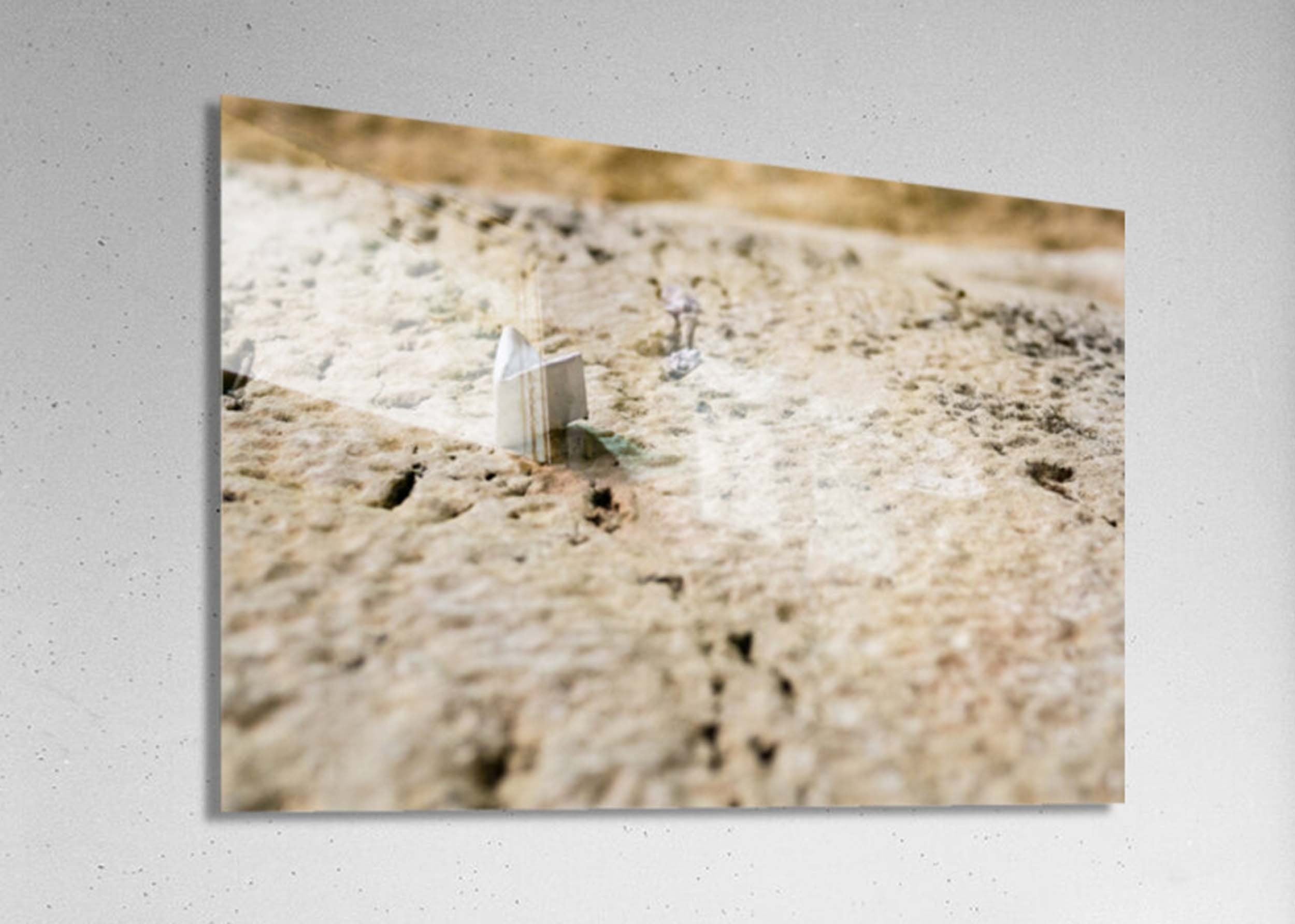 Unique Prayer Paper Note in a Western Wall Stone — Kotel