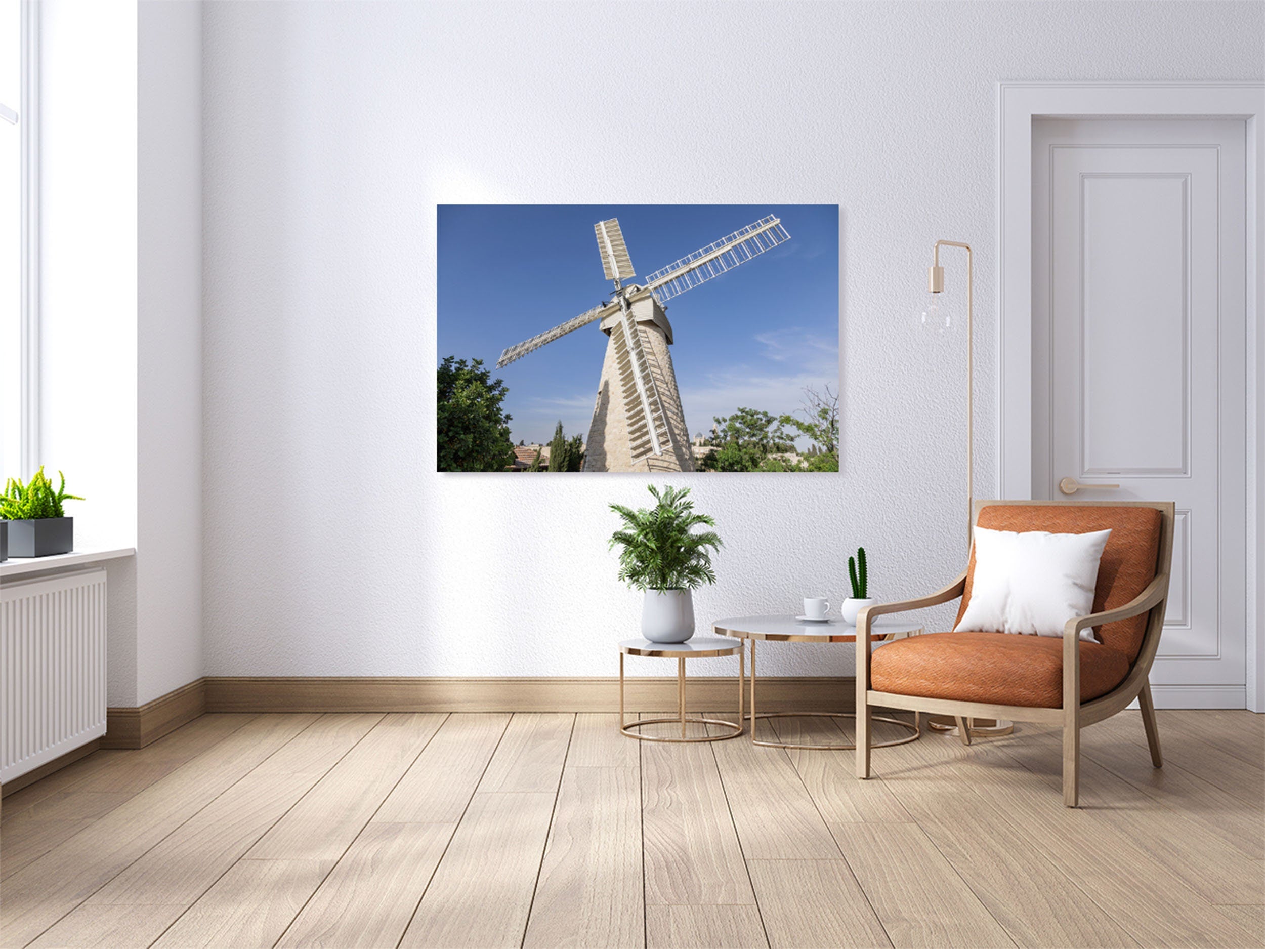 Jerusalem Windmill — Yamin Moshe Neighborhood Holy City