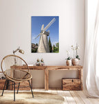 Jerusalem White Windmill at Yamin Moshe