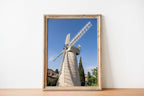 Jerusalem White Windmill at Yamin Moshe