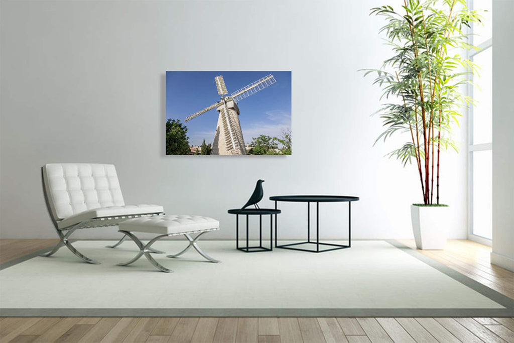 Jerusalem Windmill — Yamin Moshe Neighborhood Holy City