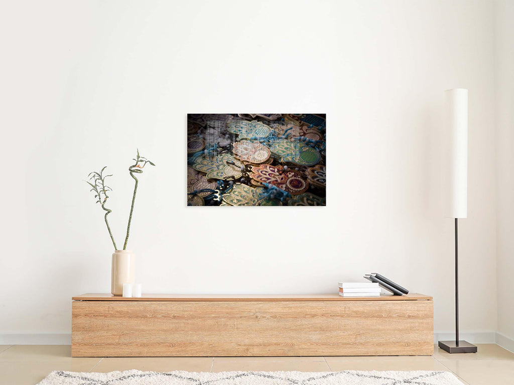 Colorful Israeli Hamsa Hands — Judaica Wall Art Israel Photography