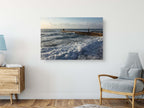 Tel Aviv Old Sea Port — Israeli Holy Land Seascape Waves Photography