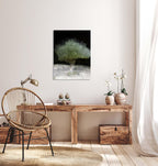 The Green Olive Tree Impressionist Painting by Night - National Tree of the Holy Land Israel - 7 Species of Israel