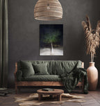 Holy Land Israeli Oak Tree Impressionist Painting by Night — The Bride & Groom