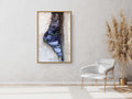 Jerusalem Kotel Western Wall Stone Gap — Israeli Holy Land Map Frame Filled with Prayer Paper Notes