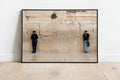 IDF Tsahal Soldier and Jewish Orthodox Praying Together at the Kotel Western Wall