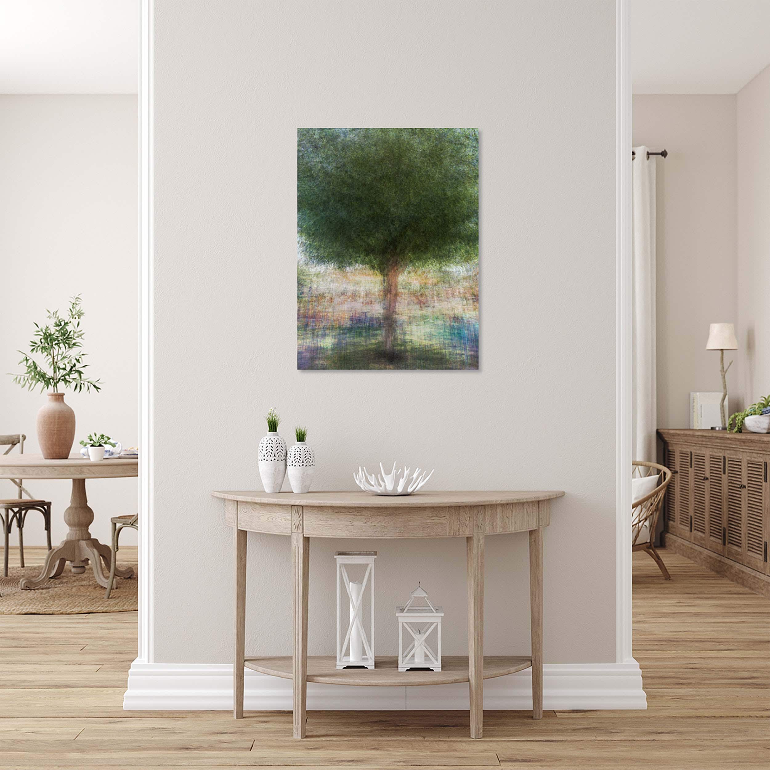 Holy Land Colorful Tree Impressionist Painting