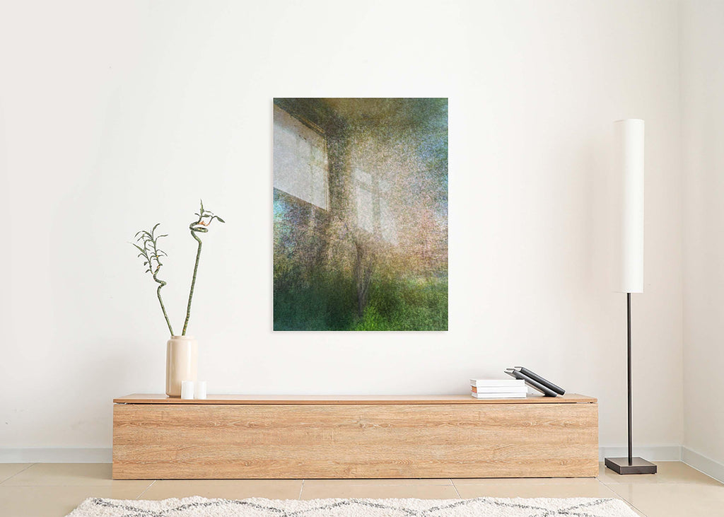 Holy Land Almond Tree Impressionist Painting — Jerusalem Almond Blossom